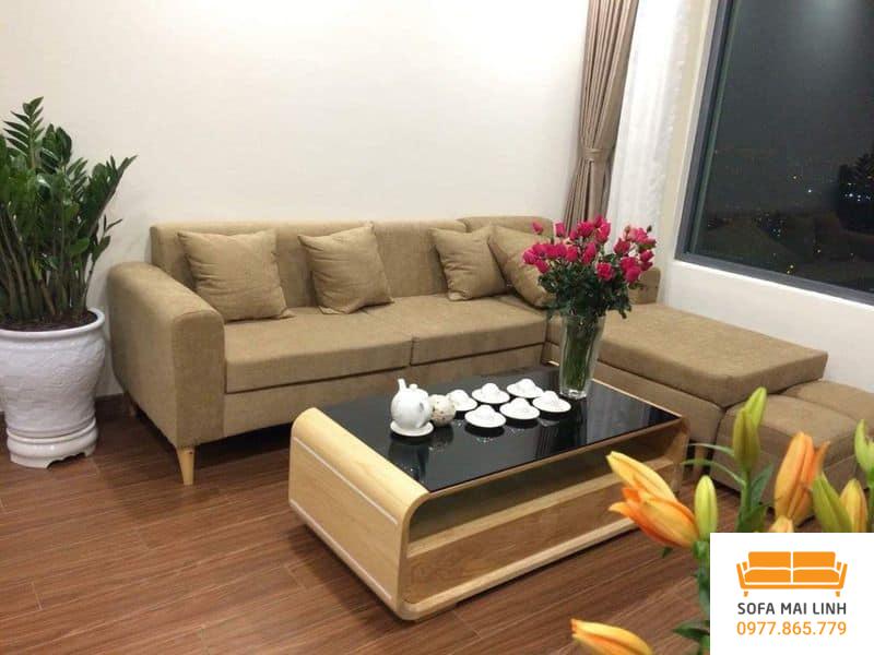 bọc sofa vải nỉ 1