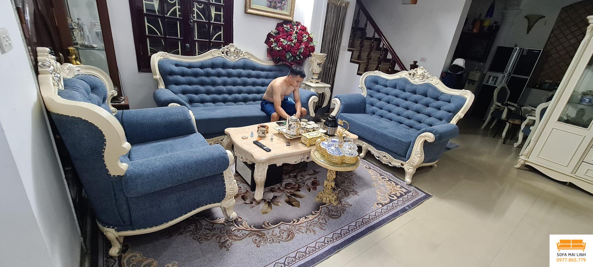 sofa da chuyen sang vai